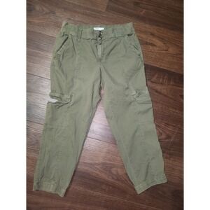 SALE {5/$25} 📦Sonoma Goods for‎ Life Women Green Cargo Pants 8